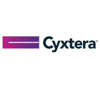 Brand logo: a purple-to-pink gradient rectangle followed by blue wordmark.